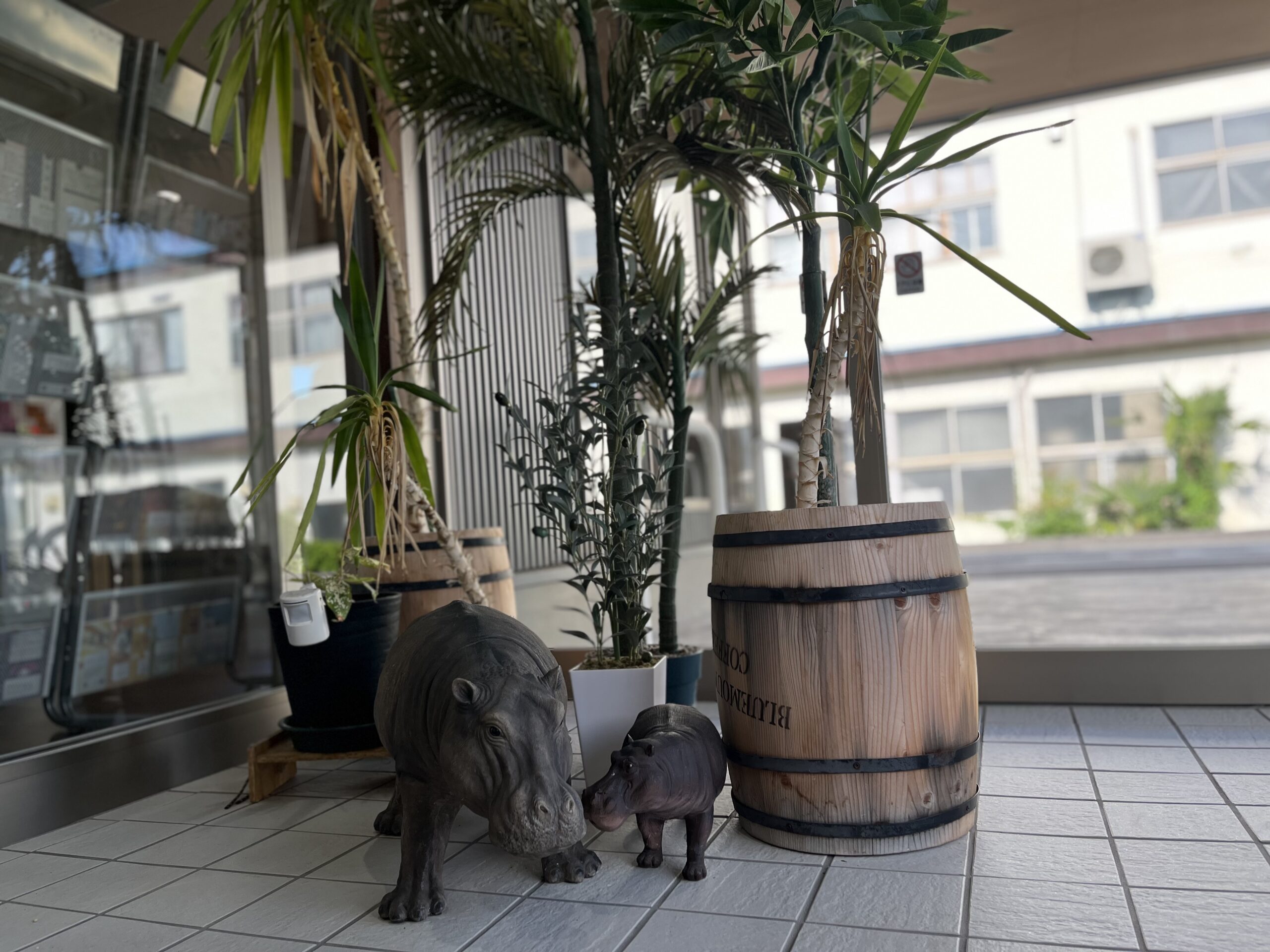 カバの置き物